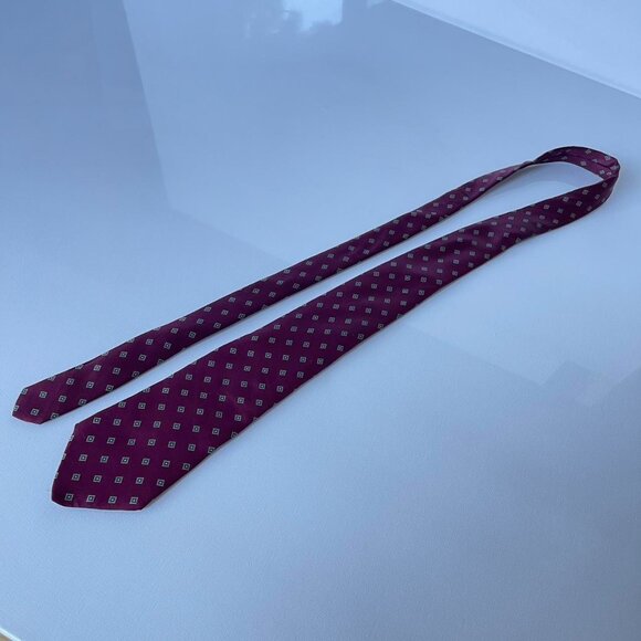 Vintage 80’s Italian Silk Tie - Picture 3 of 8